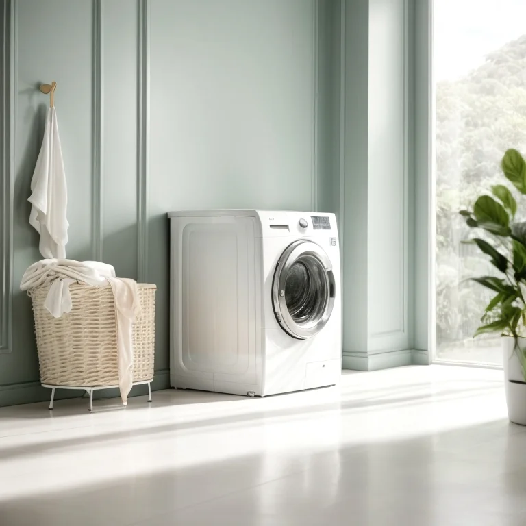 衣類を洗浄する高性能洗濯機